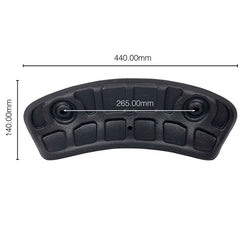 Long Headrest - Black for Torina/Milano (PillowEVA133)(1.1.B8.0016)