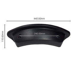 Headrest Long for Neptune Swim Spa - Black