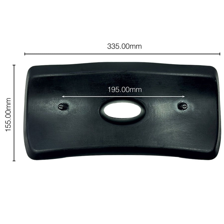 Short Headrest for Neptune Swim Spa - Black
