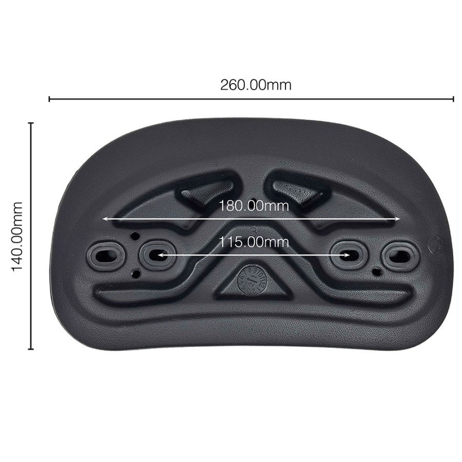 Headrest for Platinum Spas Barcelona V2/Onyx V2/Tokyo V2/Topaz V2/Infinity V2 - Black