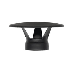 Rain Cap - Black Steel (SP139M) for Harvia Wood Burner Chimney