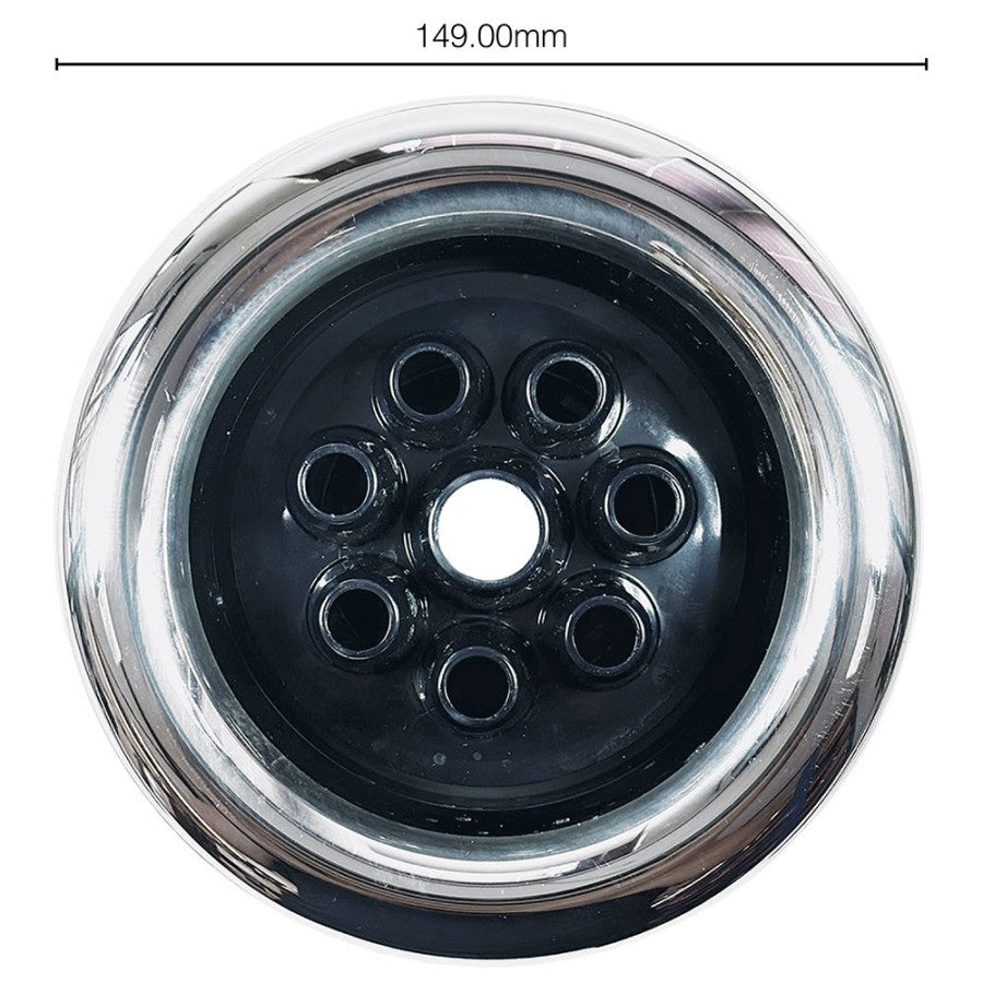 Circulation Jet 7 inch 8 holes for Deluxe Range V3/Seville V1/Reims V1/St.Tropez V1 - Black (04 8K HS ZP 70 011 )