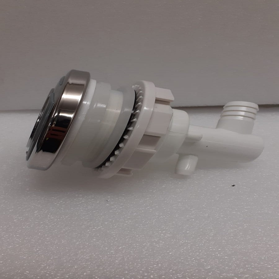 Rotational Jet Medium/3.5 Inch for Thermals Tubs, 3 Blade design, Grey/Silver