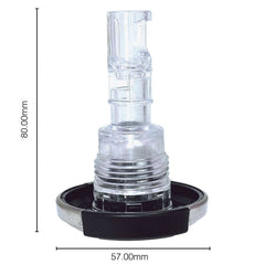Diffuser Jet Small/2 Inch with Body for Platinum Premium V2, LED Version - 4 Arch Design