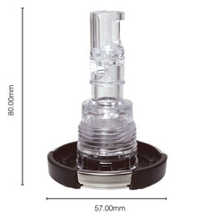 Fixed Diffuser 2.2 Inch Jet Internal - 6 Black Arches Design for Platinum Spas Deluxe Range