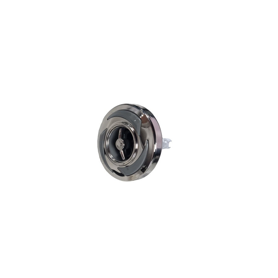 Rotational Jet INTERNAL ONLY Small/2.2 Inch for Thermals Tubs, 3 Blade design, Grey/Silver