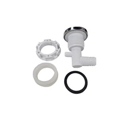 Rotational Jet Small/2.5 Inch for Thermals Tubs, 3 Blade design, Grey/Silver