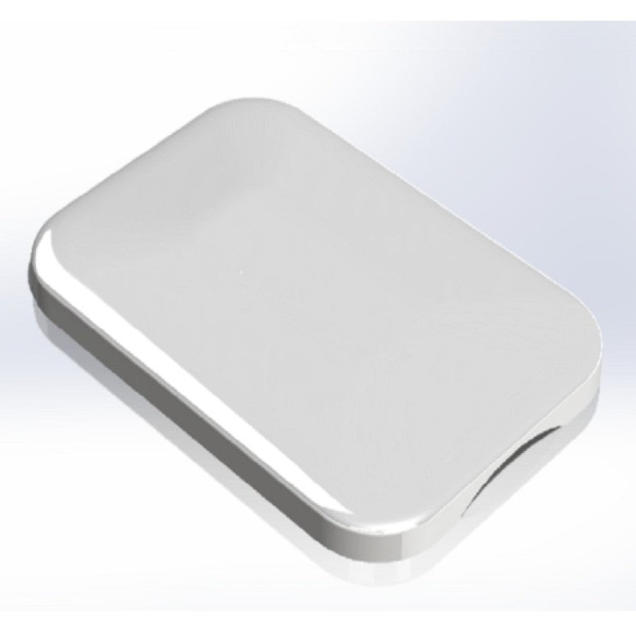 Control Panel IN.K1001+ CLEAR - Gecko with Protective White Cover (0607-008152+9917-106904)