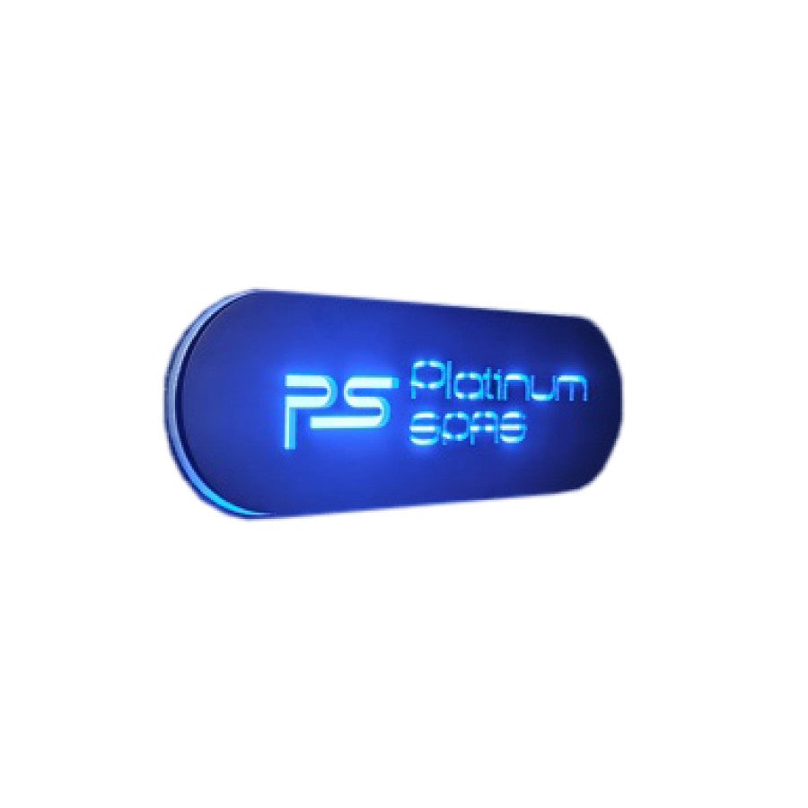 LED Logo - Black for Platinum Spas Luxury Side Panel (4 Wire)