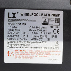 Pump TDA150 - 1 Speed - 1.5Hp 1.5 x 1.5