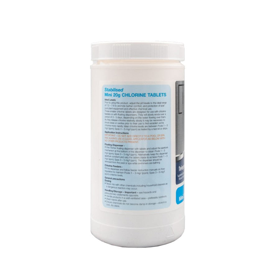 InSpire Stabalised Chlorine Tablets 1kg (MFTAB201OL)