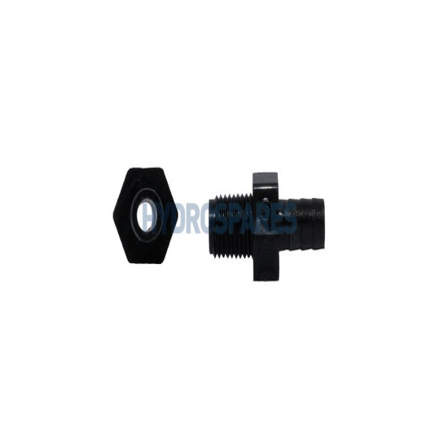 Bleed Valve 3/8 Inch for LP/WP Pump Series 3/8 Inch barb x 1/4 Inch MPT (NPT) - 3286