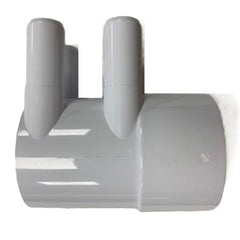 Manifold 4 Port, Female 2 Inch to Blind End - 3/4 Inch Ports