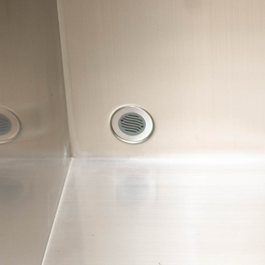 Internal Drain/Water Outlet - Grey for Chill Tubs - V1 Original To V2 Swap