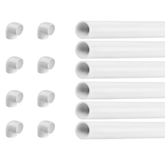 Heat Pump Kit 1.5 Inch Pipe Including 6m of 1.5inch Rigid Pipework, 8x 1.5inch 90 Degree Elbows