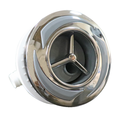 Rotational Jet Medium/3.5 Inch for Thermals Tubs, 3 Blade design, Grey/Silver