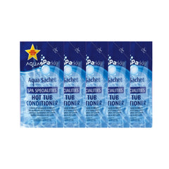 Pack of 5 x Aquasparkle Hot Tub Conditioner Aqua Sachets
