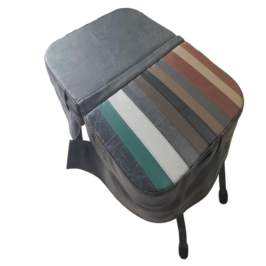 Cover 1950 x 1950mm, Radius 7 Inch, Skirt 7 Inch, Thickness 100-70mm - Black Vinyl 007#