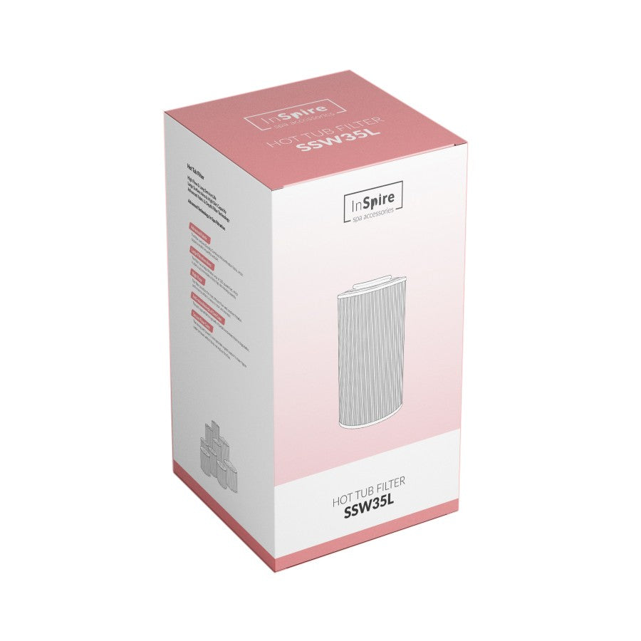 InSpire SSW35L Hot Tub Filter (Replaces PWW35L,4CH-935)