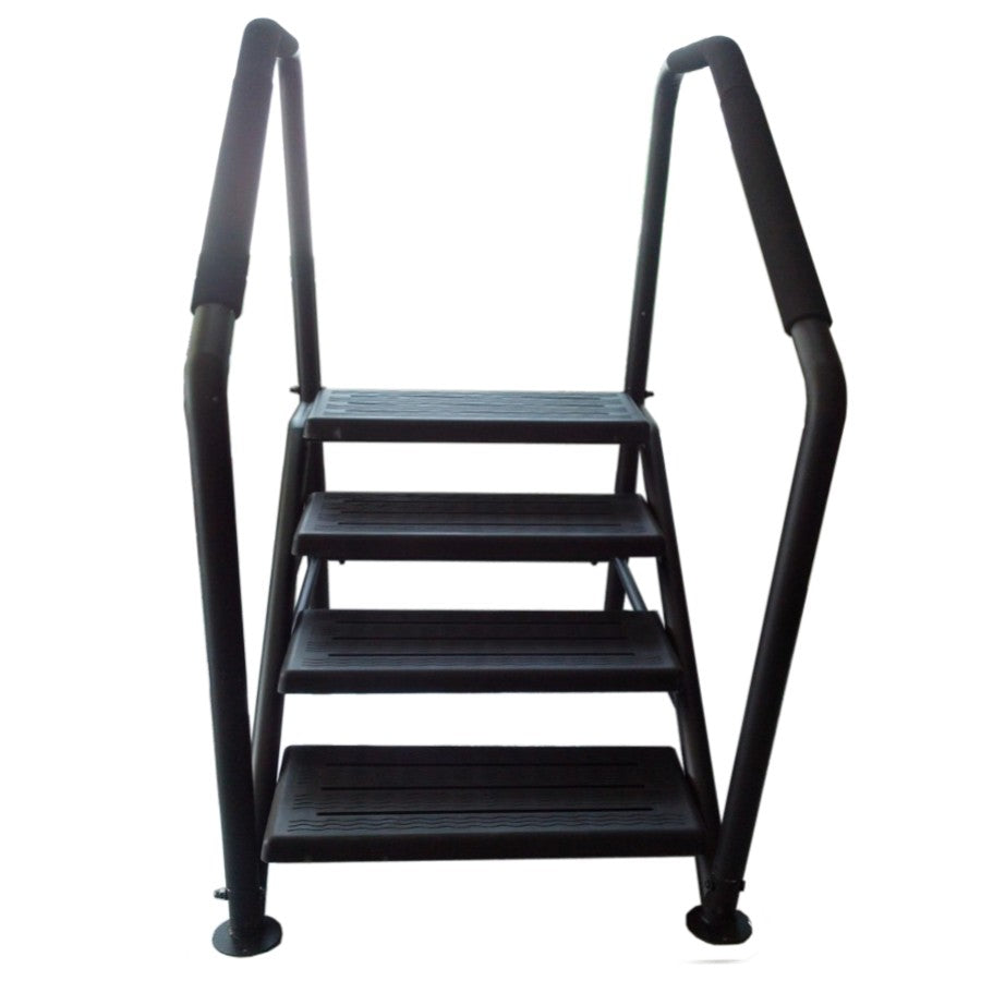 Steps 4 Tier For Swim Spa V2 - Black