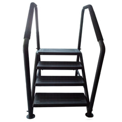Steps 4 Tier For Swim Spa V2 - Black