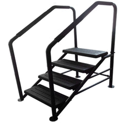Steps 4 Tier For Swim Spa V2 - Black