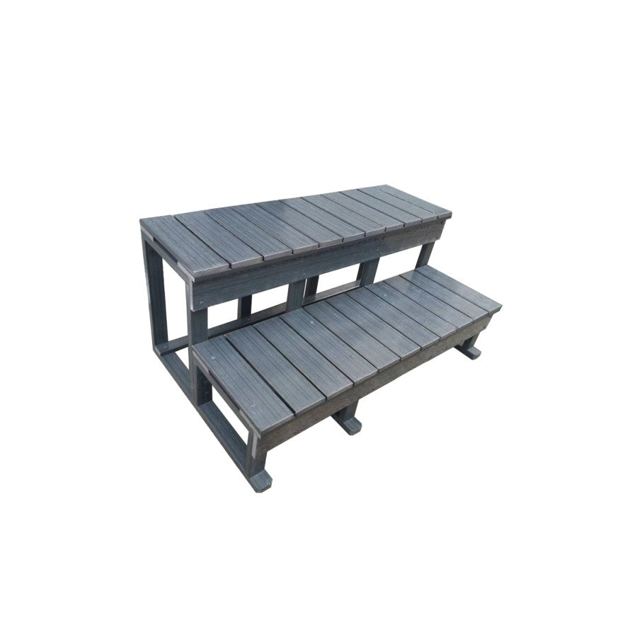 Steps - 2 Tier - Grey #01C