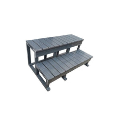 Steps - 2 Tier - Grey #01C