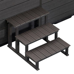 Steps 3 Tier H20 for Swim Spa - Grey H20