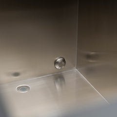 Suction Cover for Chill Tub - Stainless Steel - V1 Original To V2 Swap